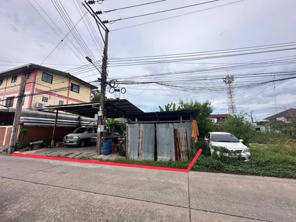 For SaleLandChaengwatana, Muangthong : Vacant land 90 sq.w. Chaengwattana 10, already filled, cheap price, multiple entrances and exits, Lak Si-Don Mueang-Chaengwattana