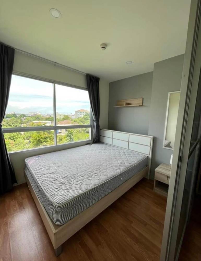 For RentCondoSamut Prakan,Samrong : For rent!! Condo Lumpini Ville Sukhumvit 76 - Bearing, Phase 1, size 23 sq m., Building D, 5th floor, near BTS Bearing, rental price 6,500 baht.