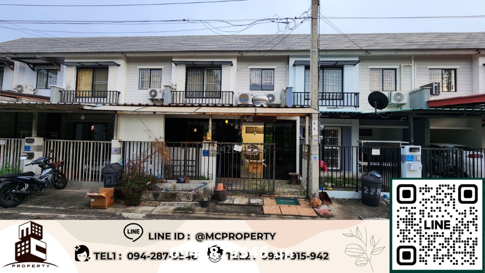 For RentTownhouseBang kae, Phetkasem : For rent: Baan Pruksa 61 Petchkasem 63, 2-storey townhouse, 3 bedrooms, 2 bathrooms, fully extended