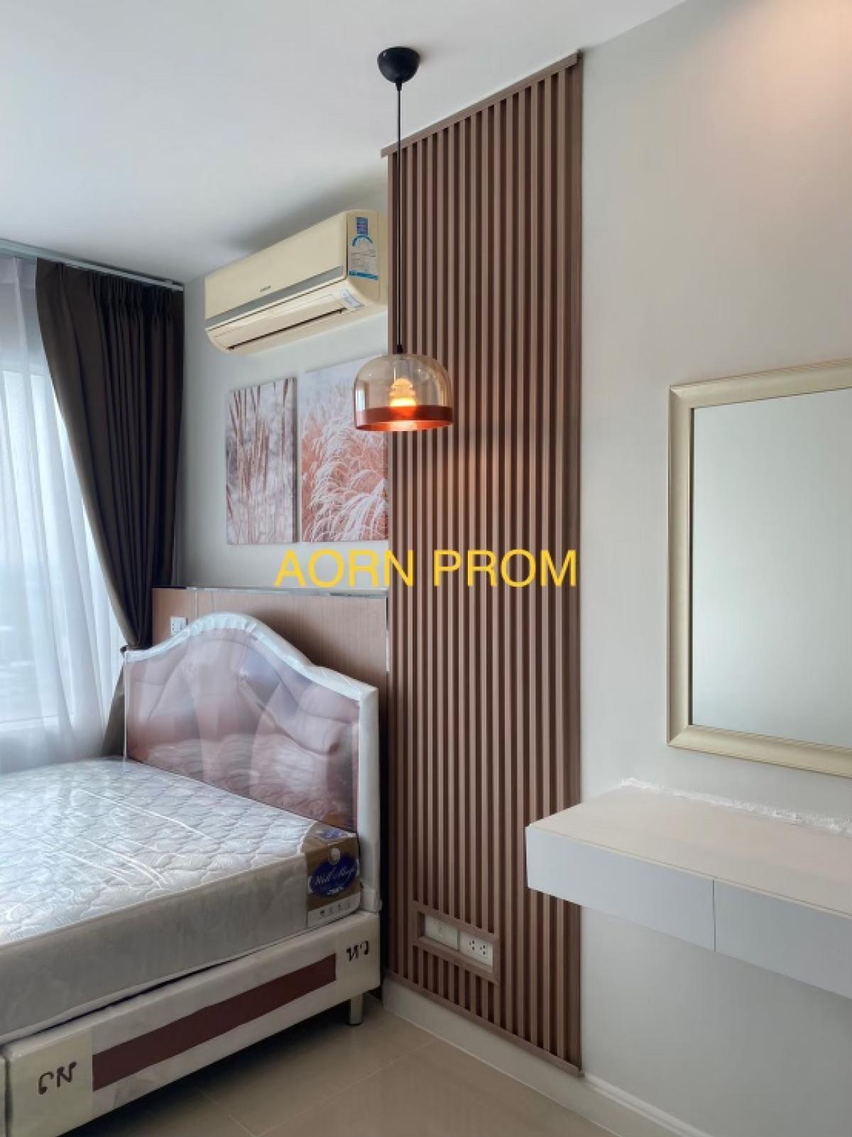 For RentCondoBang kae, Phetkasem : 💥Very beautiful room, Bangkok Horizon Petchkasem, high floor, beautiful view, east side, not hot in the afternoon, near the MRT Blue Line