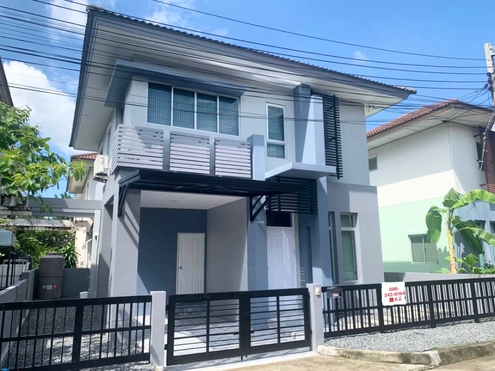 For SaleHouseNawamin, Ramindra : 😍Selling a 2-storey twin house, selling a house at Prompat Green Nova, Panya Natural Park Road😍