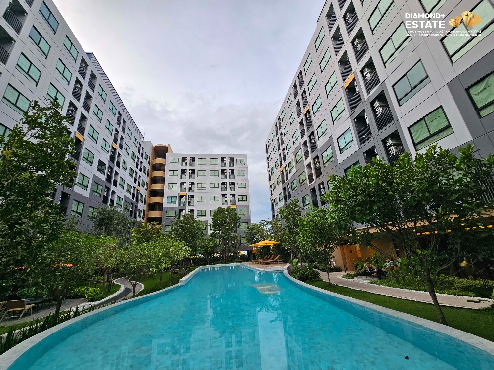 For RentCondoAyutthaya : For rent: Vay Ayutthaya Condo, room size 25.25 sq.m., 10,000 baht per month