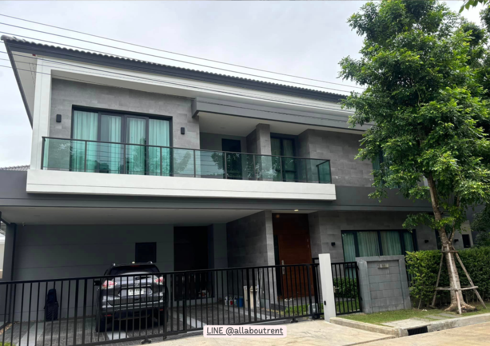 For RentHouseChaengwatana, Muangthong : House for rent, The City Tiwanon, Ngamwongwan, new house, never lived in!! Near The Mall Ngamwongwan