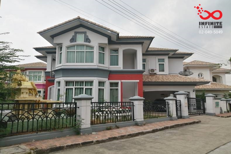 For SaleHousePathum Thani,Rangsit, Thammasat : For sale and rent, 2-storey detached house, Phatsar 4, Rangsit, Khlong 3, area 115.5 square wah, Rangsit-Nakhon Nayok Road