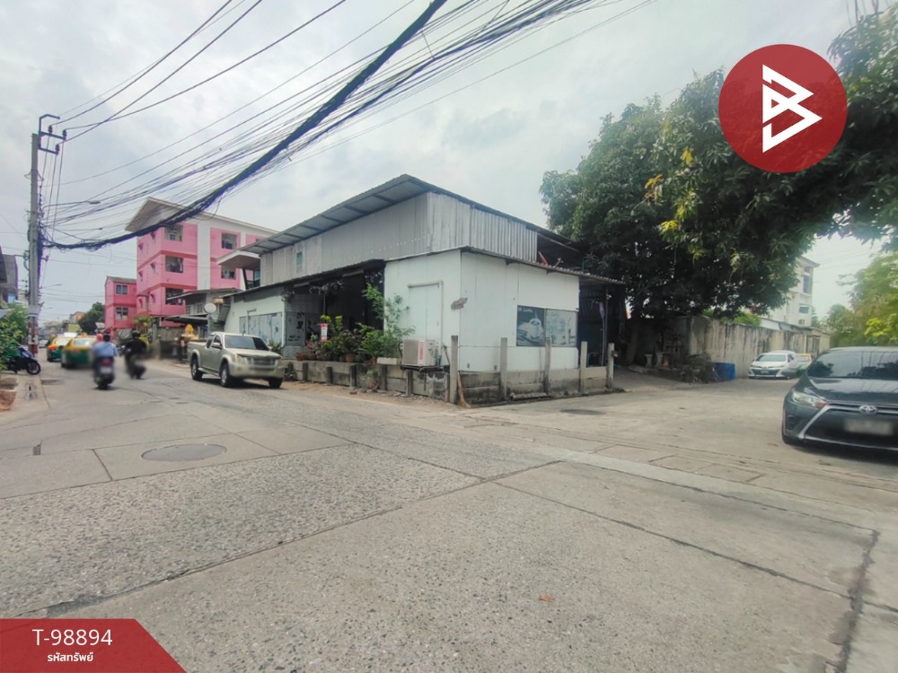 For SaleLandPattaya, Bangsaen, Chonburi : Land for sale with buildings, area 78 sq m, Bang Muang, Samut Prakan