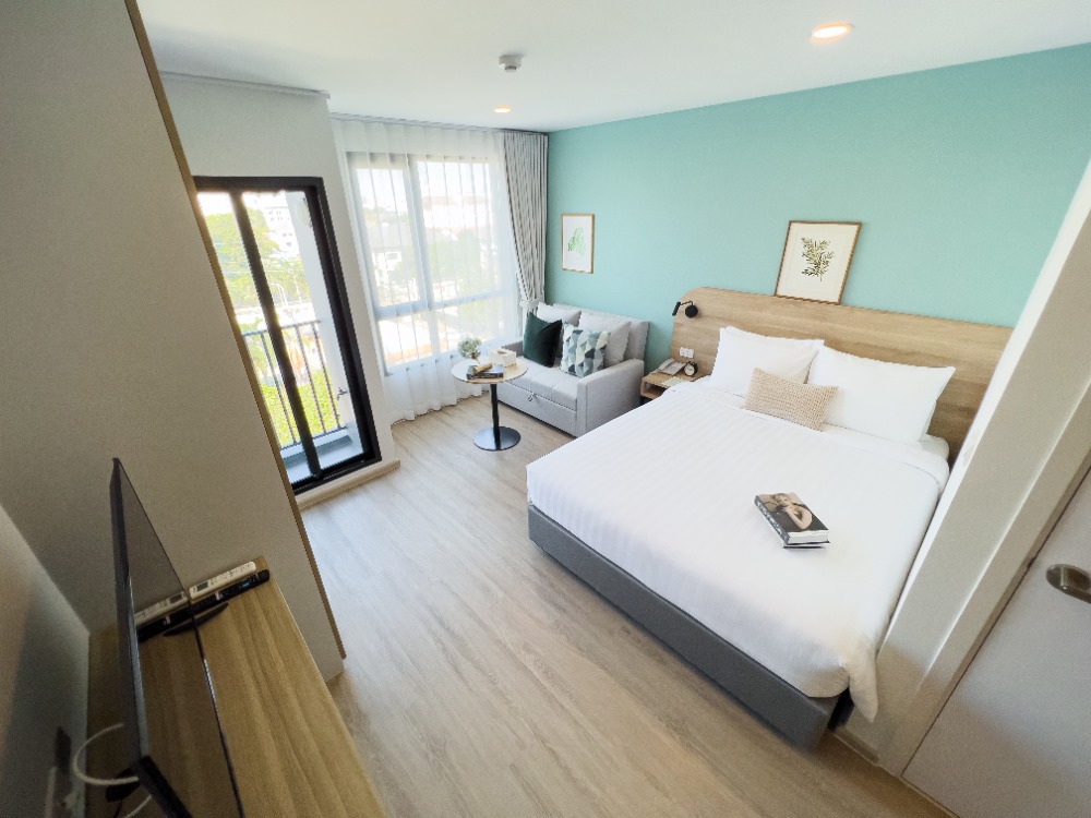 ให้เช่าคอนโดบางนา แบริ่ง ลาซาล : Condo for relaxation 1 Bedroom 22 sqm @ 𝙒𝙚𝙡𝙡𝙣𝙚𝙨𝙨 𝙎𝙩𝙖𝙮 𝙖𝙣𝙙 𝙃𝙤𝙩𝙚𝙡 Sukhumvit 107 WELCOME AGENTS