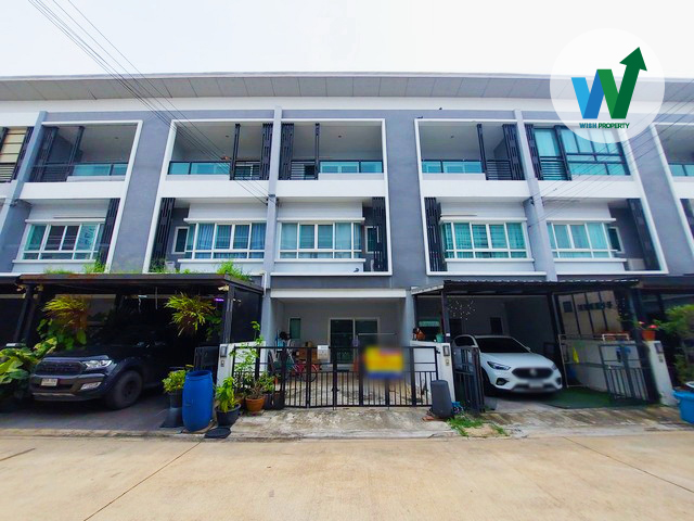 For SaleTownhouseNawamin, Ramindra : Townhouse for sale, home office, Watcharapol area, The Ricco Town Watcharapol (The Ricco Town Watcharapol), good location, new condition, near the Ram Intra expressway market, near Fashion Island