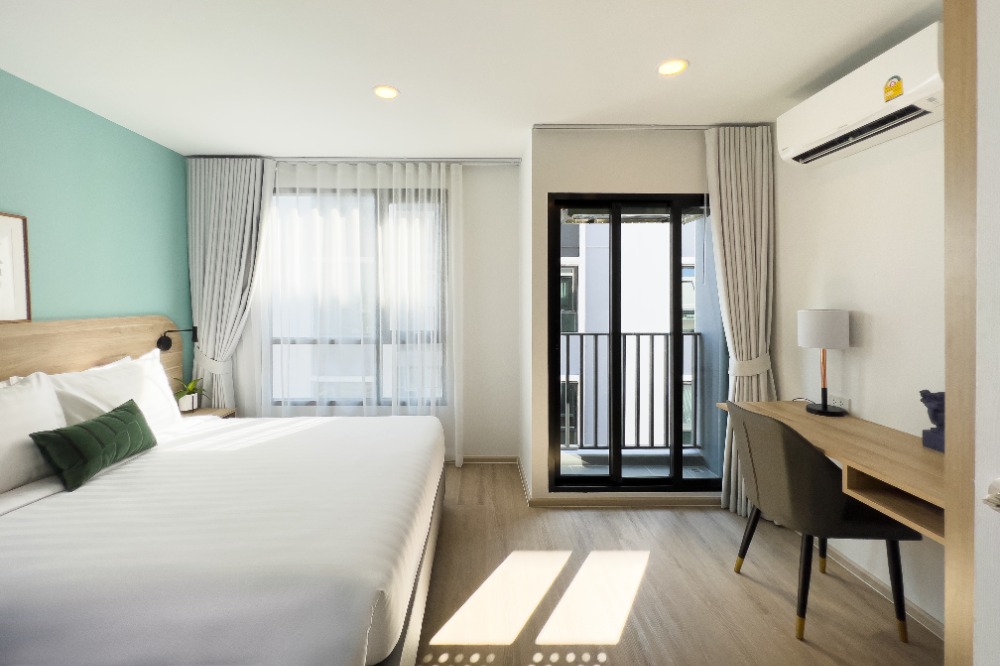 ให้เช่าคอนโดบางนา แบริ่ง ลาซาล : Condo for relaxation 1 Bedroom 26 sqm @ 𝙒𝙚𝙡𝙡𝙣𝙚𝙨𝙨 𝙎𝙩𝙖𝙮 𝙖𝙣𝙙 𝙃𝙤𝙩𝙚𝙡 Sukhumvit 107 WELCOME AGENTS