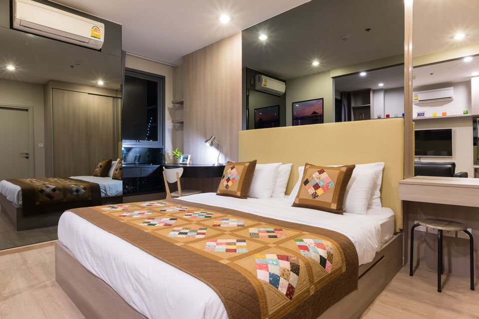 For RentCondoSiam Paragon ,Chulalongkorn,Samyan : Ideo Q Chula Samyan【𝐑𝐄𝐍𝐓】🔥 Perfectly decorated built-in room, perfect living functions in a convenient and modern location 🔥 Contact Line ID: @hacondo