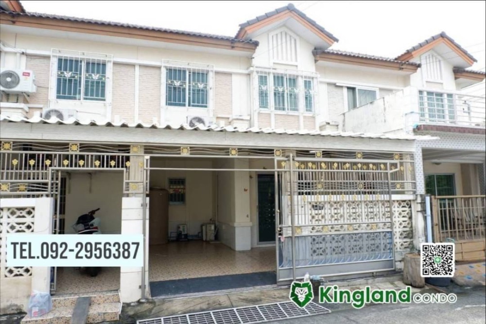 For RentTownhomePathum Thani,Rangsit, Thammasat : #Townhouse for rent, 2 floors, 3 bedrooms, 2 bathrooms, Pruksa Ville 16/1, Khlong Song, Rangsit-Nakhon Nayok Road, Prachathipat Subdistrict, Thanyaburi District, Pathum Thani Province, price 9,500 ฿/month #Near Future 6 km #Near Thai Market and Rangsit Un