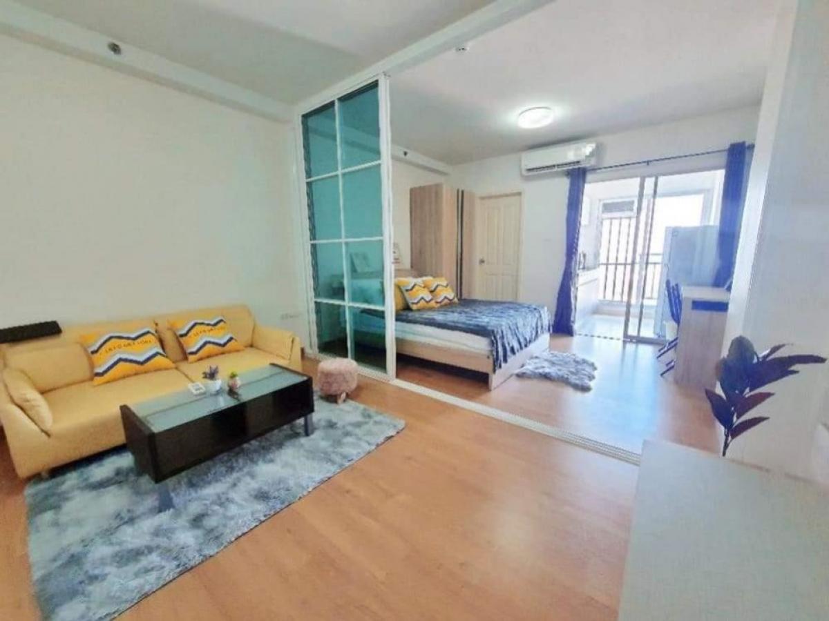 For RentCondoBang Sue, Wong Sawang, Tao Pun : Condo for rent, 1 bedroom, 1 bathroom, with furniture and parking, just 5 minutes walk to Bang Son BTS station, Supalai Veranda Prachachuen project