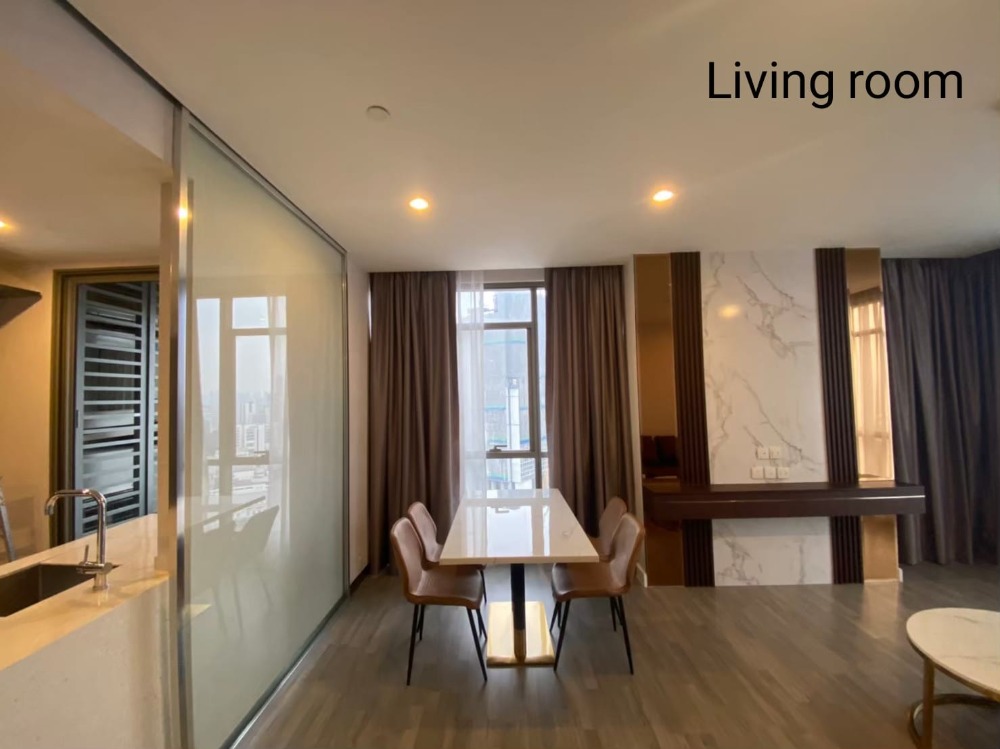 For RentCondoSiam Paragon ,Chulalongkorn,Samyan : For Rent: Condo, The Room Rama 4, 2 Bedrooms /2 Bathrooms *Fully Furnished /High Floor /Chulalongkorn University View & Ready to move in*