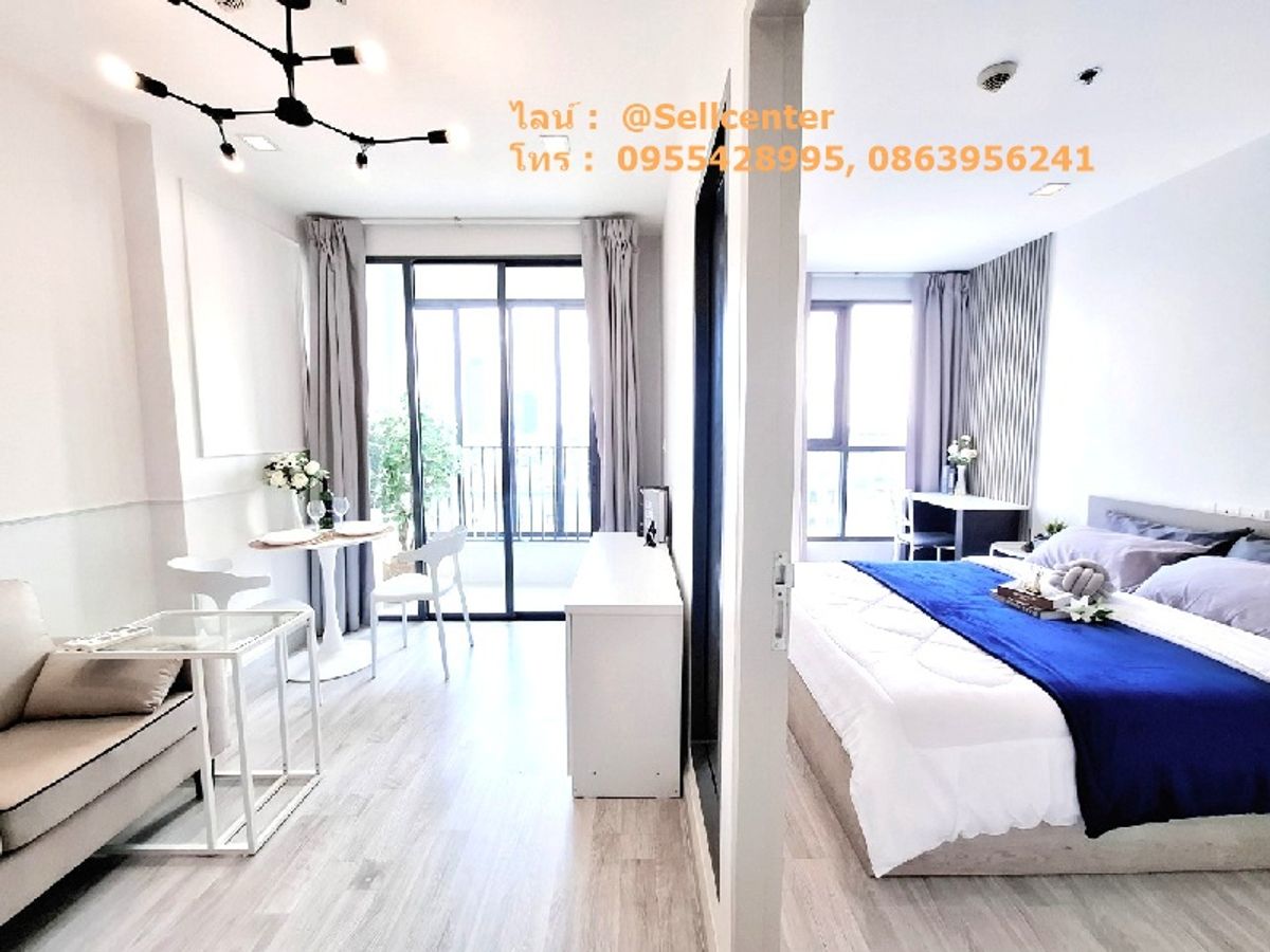 For SaleCondoWongwianyai, Charoennakor : For sale, beautiful 1 bedroom room, Ideo Mobi Sathorn, BTS Krung Thon Buri, near Sathorn Silom