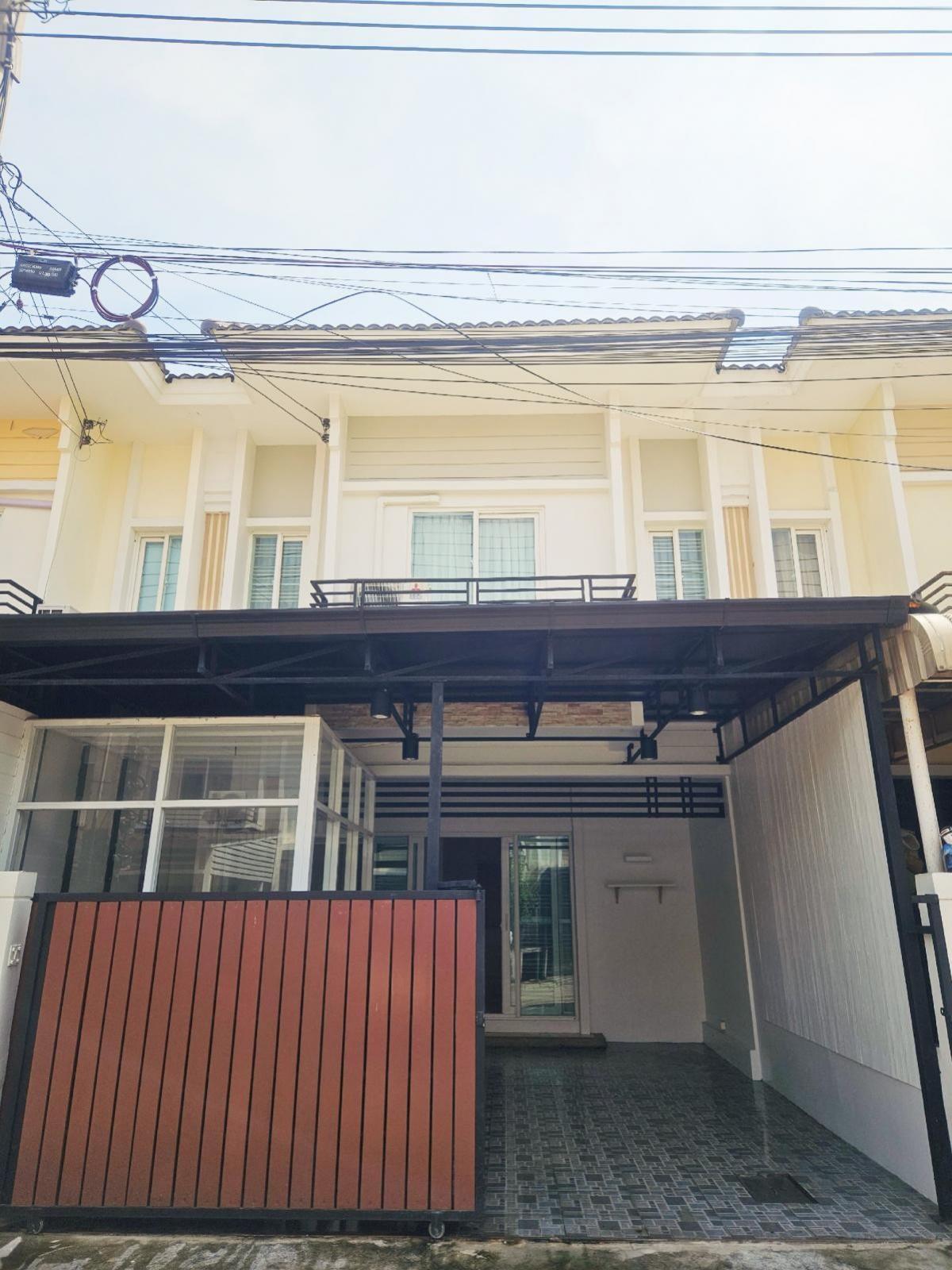 For SaleHouseRama5, Ratchapruek, Bangkruai : ✅️For sale: House Pruksa tow Ratchapruk, Pruksa Town Ratchaphruek, size 23.1 sq.wa., usable area 120 sq.m., 3 bedrooms, 2 bathrooms, complete with necessary furniture!!! ✅Price 2,600,000 baht* Ready to move in * 🔔Hurry up and book now.