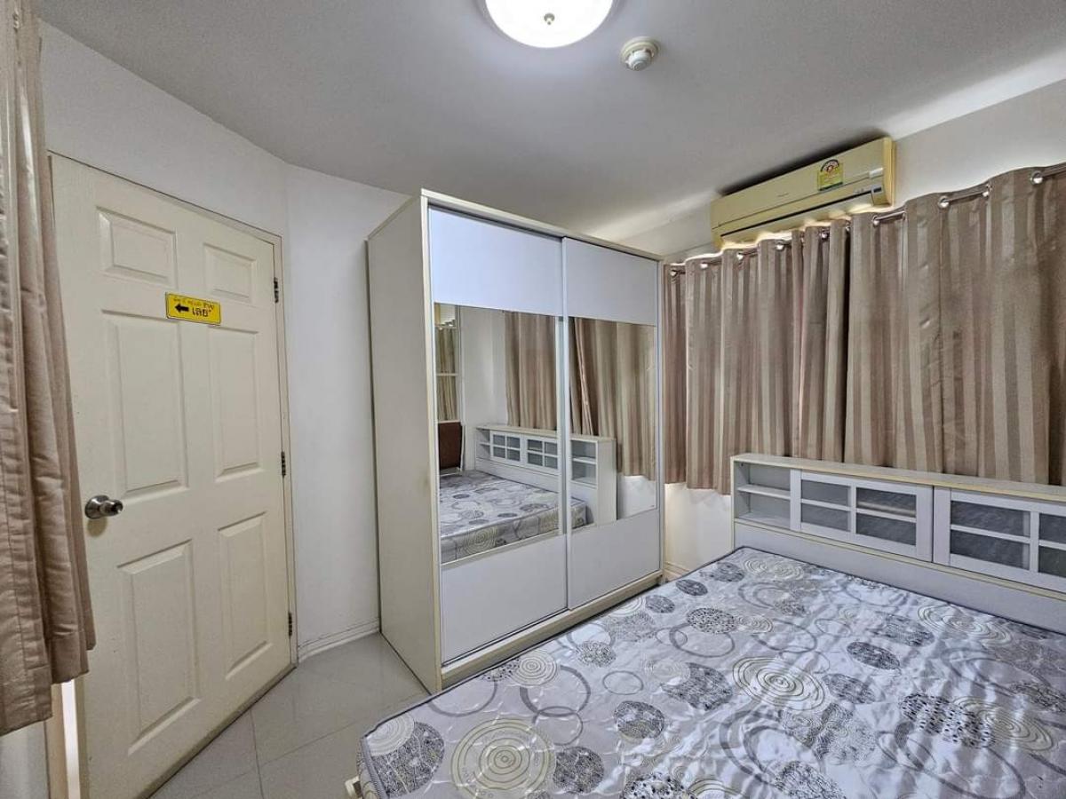 For RentCondoRamkhamhaeng, Hua Mak : For Rent: For rent Lumpini Condo Town Bodindecha-Ramkhamhaeng (Ramkhamhaeng 43/1), beautiful room, as advertised, rent only 6,000 baht, has washing machine.