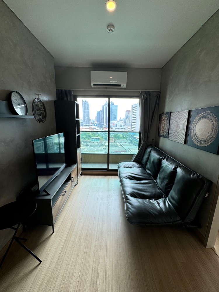 For RentCondoRama9, Petchburi, RCA : Condo for rent Lumpini Suite Phetchaburi-Makkasan, fully furnished condo, ready to move in, near the Blue Line and Airport Link!!