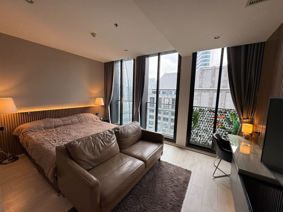 For RentCondoWitthayu, Chidlom, Langsuan, Ploenchit : Condo Ploenchit 🔆For rent 1Bed1Bath (45sqm.) at Noble Ploenchit (Noble Ploenchit), next to BTS.PhleonChit.