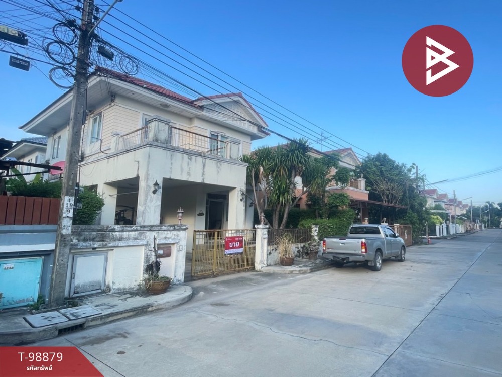 For SaleHouseLadkrabang, Suwannaphum Airport : Single house for sale, Perfect Park Village, Krungthep Kreetha-Ramkhamhaeng, Lat Krabang, Bangkok