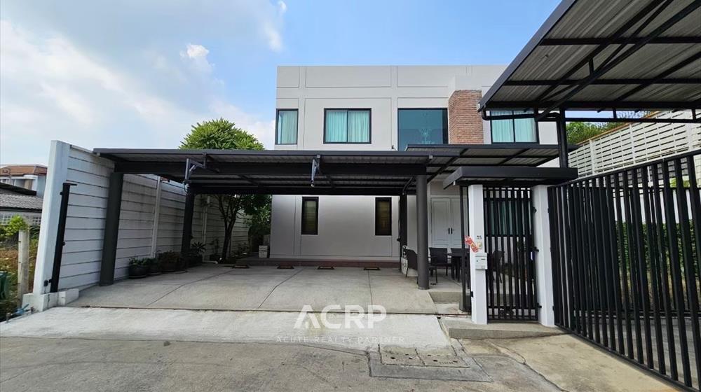 For SaleHouseChokchai 4, Ladprao 71, Ladprao 48, : Modern 3-Story Detached House for Sale in Soi Nak Niwat 32 – Ready to Move In!