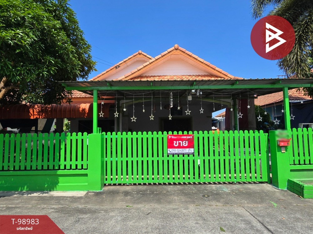 For SaleHouseRayong : Single-storey detached house for sale, Tawan Ville Village, Ban Khai, Rayong