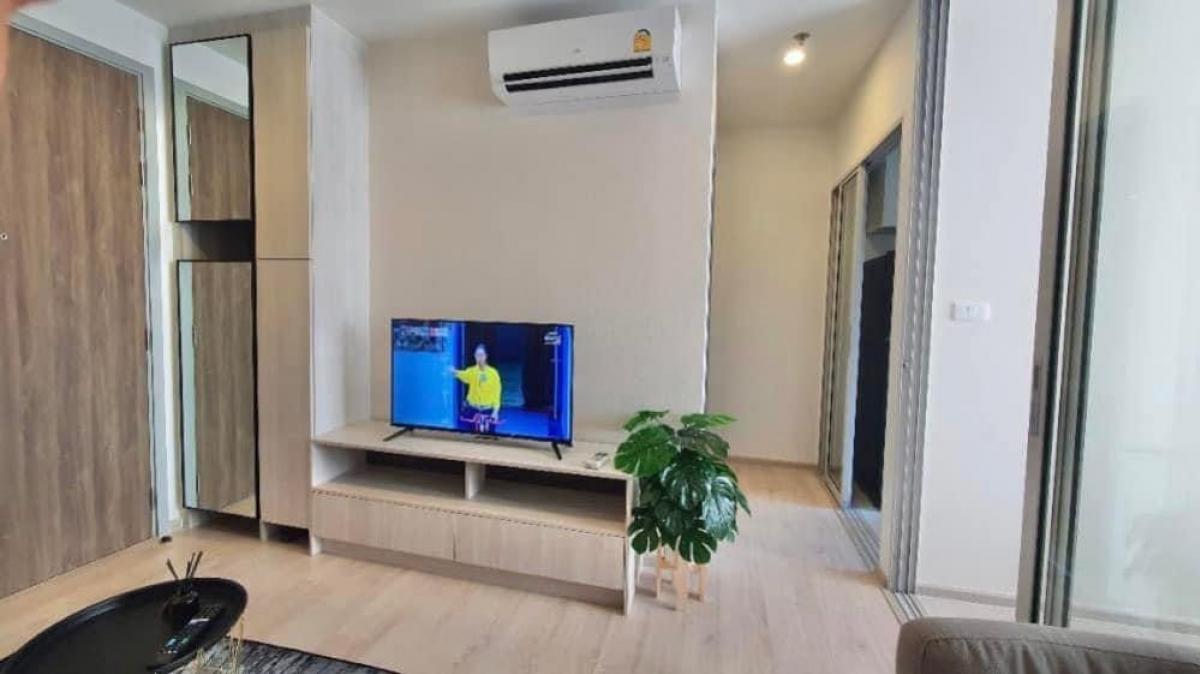 For RentCondoChaengwatana, Muangthong : 📍For rent: Niche Mono Chaengwattana Condo, rent 9,500 baht/month (new room, fully furnished) 🔥Hurry up and book, available on 30 Nov. 2024 *with washing machine* Property code: N498