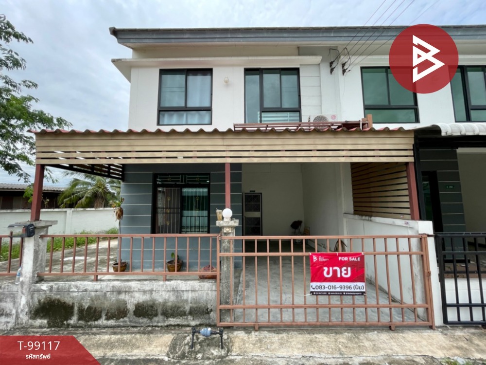 For SaleTownhousePattaya, Bangsaen, Chonburi : Townhouse for sale, Ivy Town 1 Village, Phanat Nikhom (Ivy Town 1), Chonburi