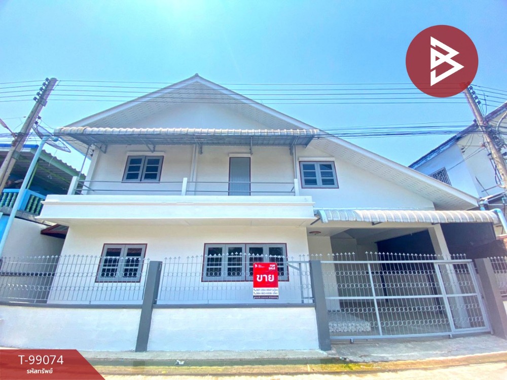 For SaleHouseRatchaburi : Single house for sale, Rom Pho Village, Ban Pong, Ratchaburi