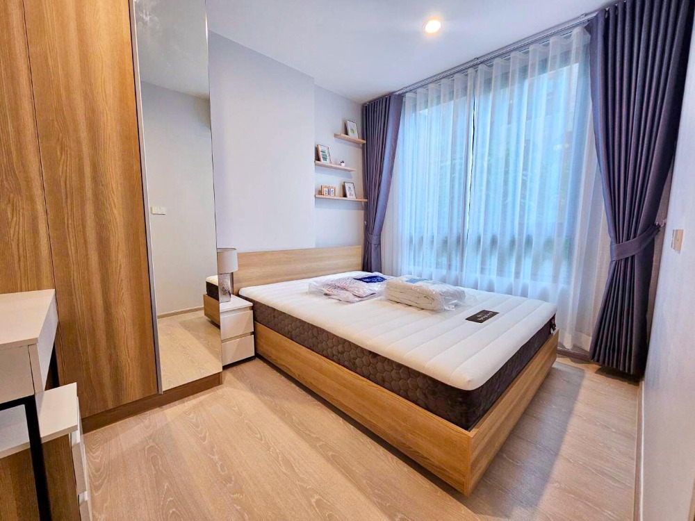 For RentCondoVipawadee, Don Mueang, Lak Si : ⭐📢FOR RENT>> Nue Connex Condo Donmuaeng>> Brand new room, Building C, room size 25 sq m., North side room (not hot), fully furnished, Digital Door Lock #LV-MO914