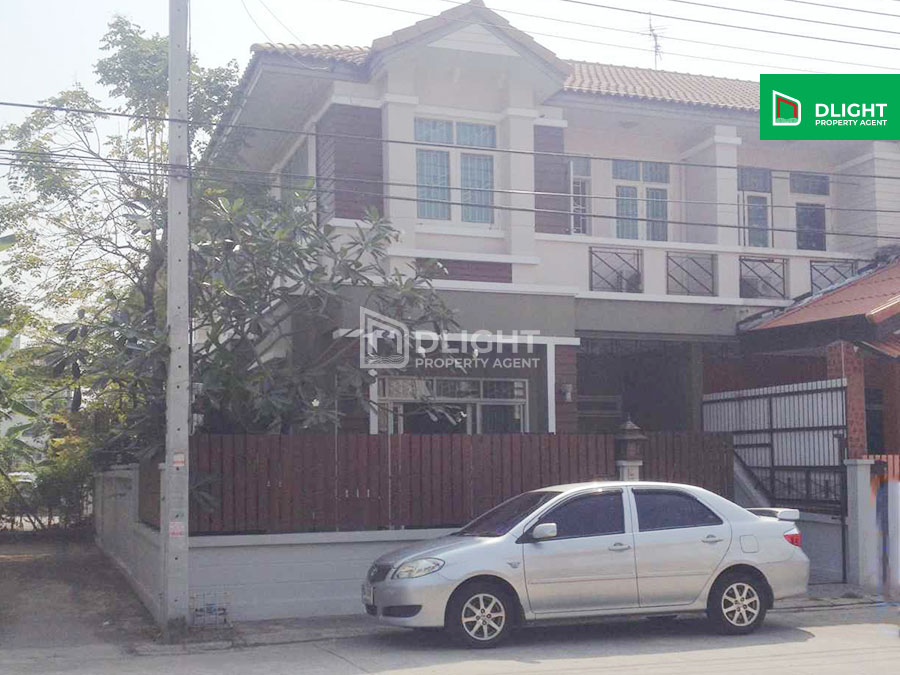 For SaleTownhouseNawamin, Ramindra : For sale/rent: 2-storey townhouse, Rueanrudee Village 5, Hathai Rat, 30.8 sq m, 3 bedrooms, 2 bathrooms, 1 parking space, price 2.89 million baht, fully furnished, ready to move in, rent 14,500 baht/month