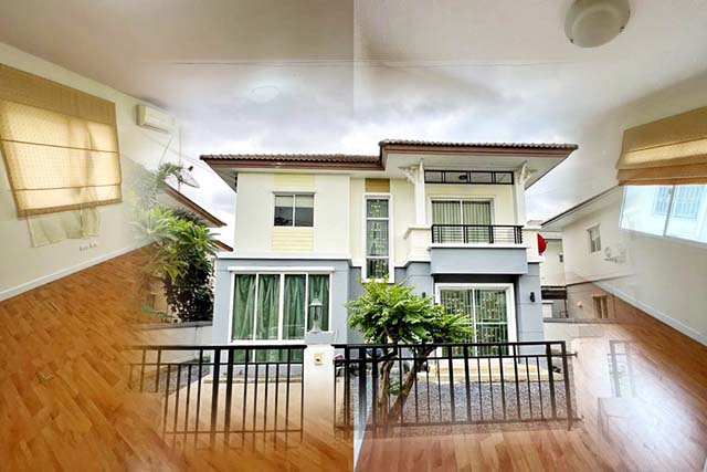 For RentHousePathum Thani,Rangsit, Thammasat : The Cheapest in World 2-story detached house for rent Rangsit-Nakhon Nayok67-75 DD Mache Rangsit Klo