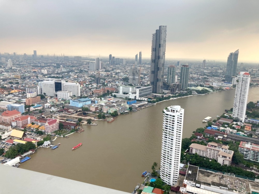 For SaleCondoWongwianyai, Charoennakor : 2BR/3BA The River by Raimon Land | 57th Floor, 131 sq.m.  | Selling Price 24MB | Stunning Chao Phraya River View