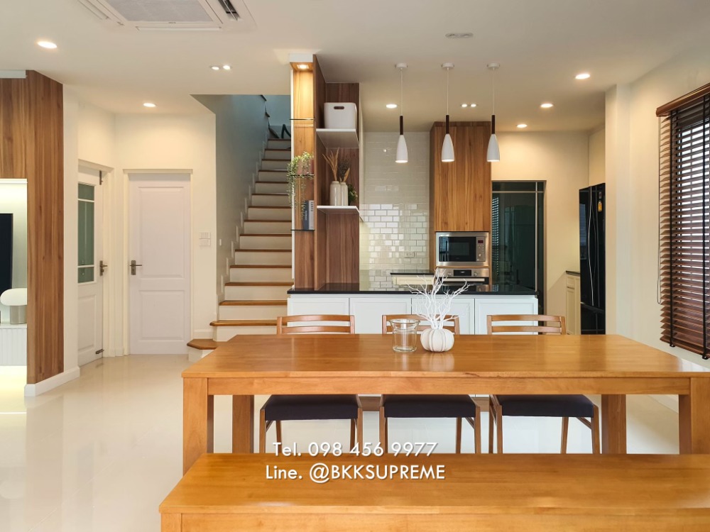 For RentHouseBang kae, Phetkasem : (For rent)** Single house, Nantawan, Sathorn-Ratchaphruek, no one in front of the house, fully furnished, ready to move in**