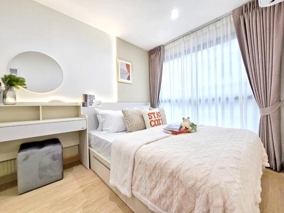 For SaleCondoRatchadapisek, Huaikwang, Suttisan : ✨️Want a condo in the heart of Ratchada✨️ that costs less than rent? Its here! 👉Metro Sky Ratchada🤩