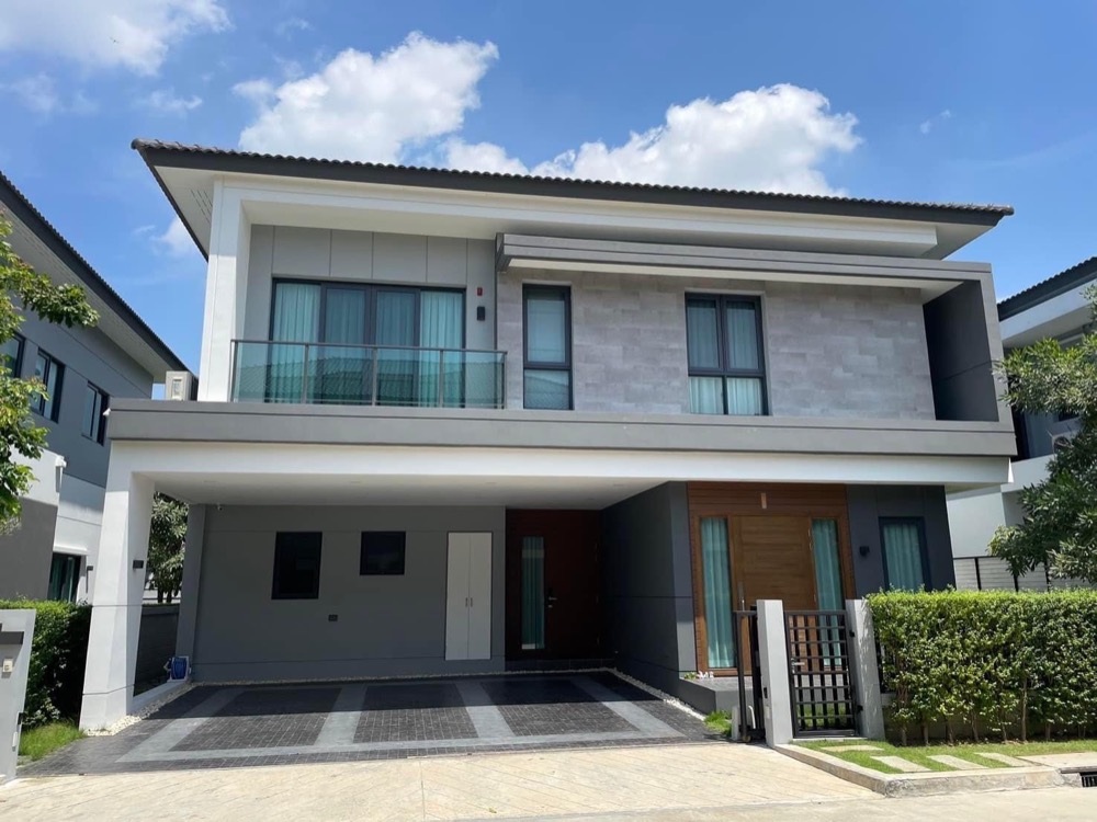 ให้เช่าบ้านบางนา แบริ่ง ลาซาล : For Rent: Detached House 2 Storeys, The City Bangna, 4 Bedrooms /5 Bathrooms *Fully Furnished* Ready to move in