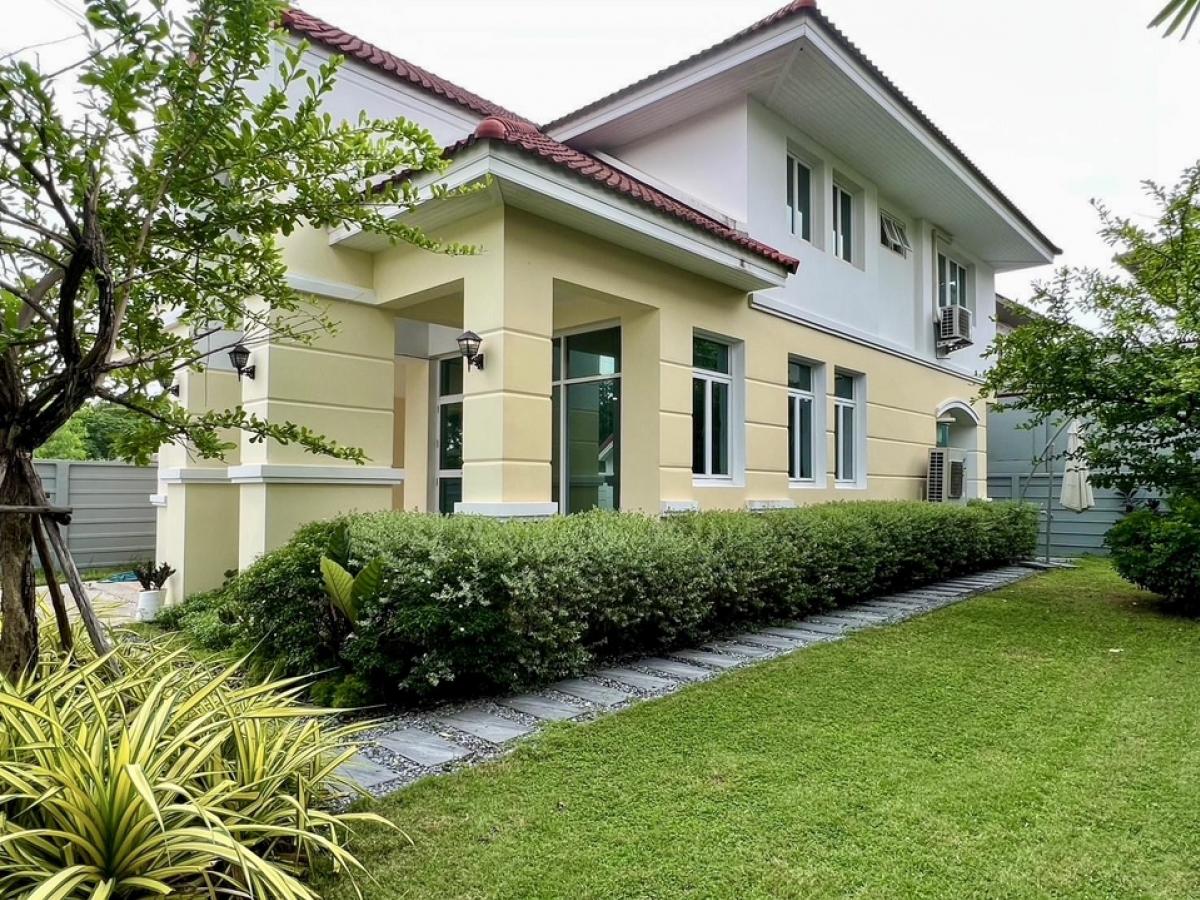 For SaleHouseLadkrabang, Suwannaphum Airport : 💫 [For sale/for rent] Single house, 90 sq m., 3 bedrooms, 3 bathrooms, 1 maids room, location: Suan Luang Rama 9, Chaloem Prakiat, Prawet, near Suvarnabhumi Airport