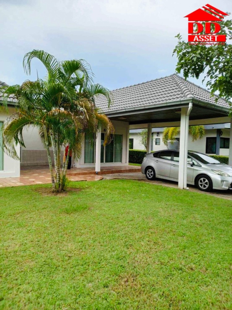 For SaleHouseRayong : Single-storey detached house for sale, corner house, Rock Garden Beach Village, Rayong Province, Klaeng District, newly renovated house, code: H8131