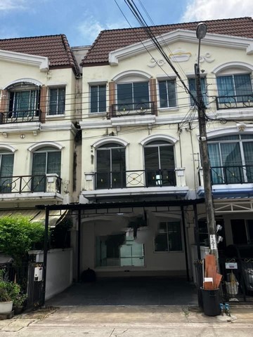 For RentTownhouseRamkhamhaeng, Hua Mak : HR1986 Townhouse for rent, 3 floors, Baan Klang Muang, The Paris, Rama 9 - Ramkhamhaeng, Soi Krungthep Kreetha 7