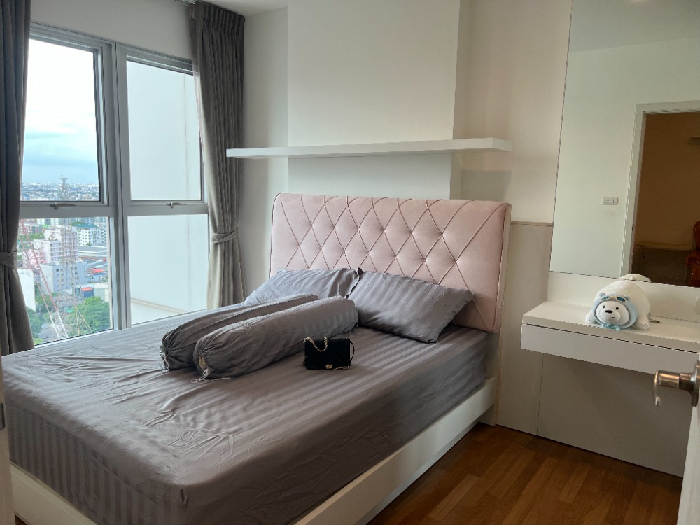 For SaleCondoRatchadapisek, Huaikwang, Suttisan : Centric Suthisan 3.2Mb 32 sq m, beautifully decorated, unblocked view, high floor, this price only this year 0928895628