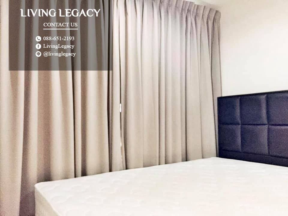 For RentCondoPattanakan, Srinakarin : SINS1B Condo for rent Lumpini Place Srinakarin - Huamark Station 33 sq m. 14th floor, Building B line id : @livinglegacy tel : 088-651-2193