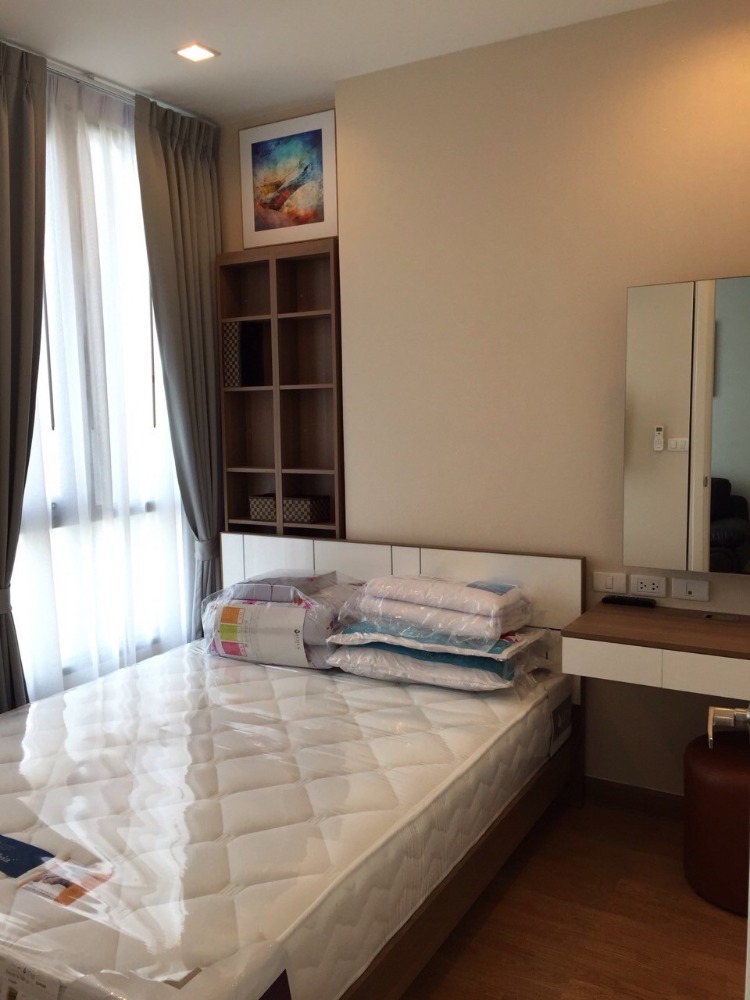 For RentCondoOnnut, Udomsuk : Condo Q House Sukhumvit 79 for rent, size 31 square meters, 1 bedroom, beautifully decorated, price 16,000 baht/month