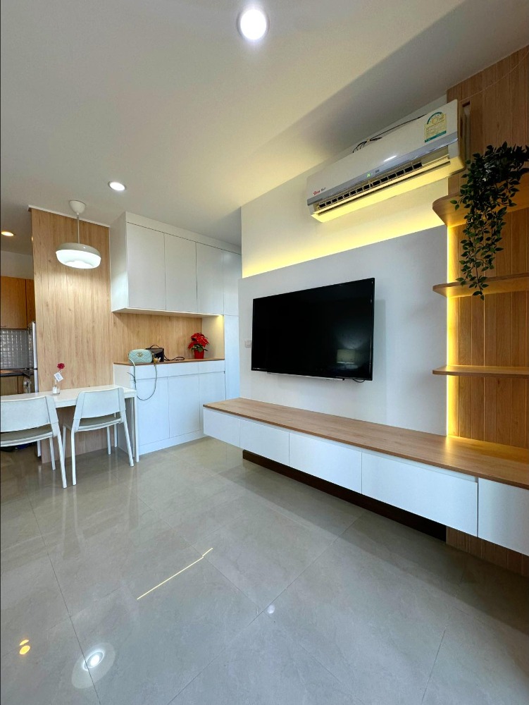 ให้เช่าคอนโดอ่อนนุช อุดมสุข : 🎉🍀FOR RENT>> VISTA Garden Condo>> สุขุมวิท 71 ใกล้ BTS พระโขนง+อ่อนนุช 47 ตารางเมตร 1 bed room 🔸 ตึก C ชั้น 8 วิวทางด่วน #LV-MO924