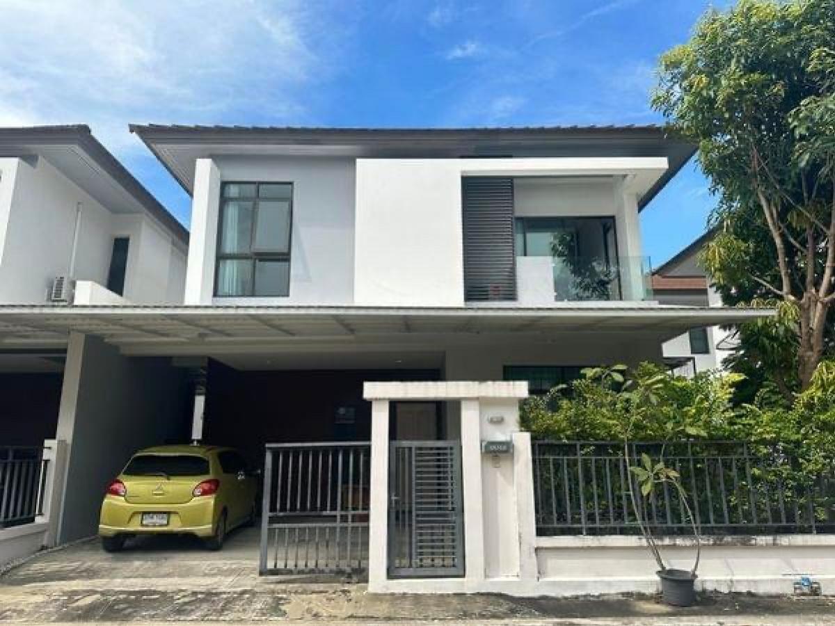 For RentTownhouseMin Buri, Romklao : ❤️❤️ For rent 35,000 per month, 2-storey detached house, Aura Village, Soi Ramkhamhaeng 94, fully furnished (Aura Ramkamhaeng 94), interested, line tel0859114585 ❤️❤️ Soi Ramkhamhaeng 94, Saphan Sung Subdistrict, Saphan Sung District, Bangkok 10240, area 