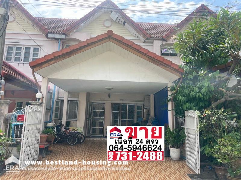 For SaleTownhousePathum Thani,Rangsit, Thammasat : Townhouse for sale, cheap price, Phattha Park Village, Bang Khu Wat Intersection, Pathum Thani, good location, newly renovated house