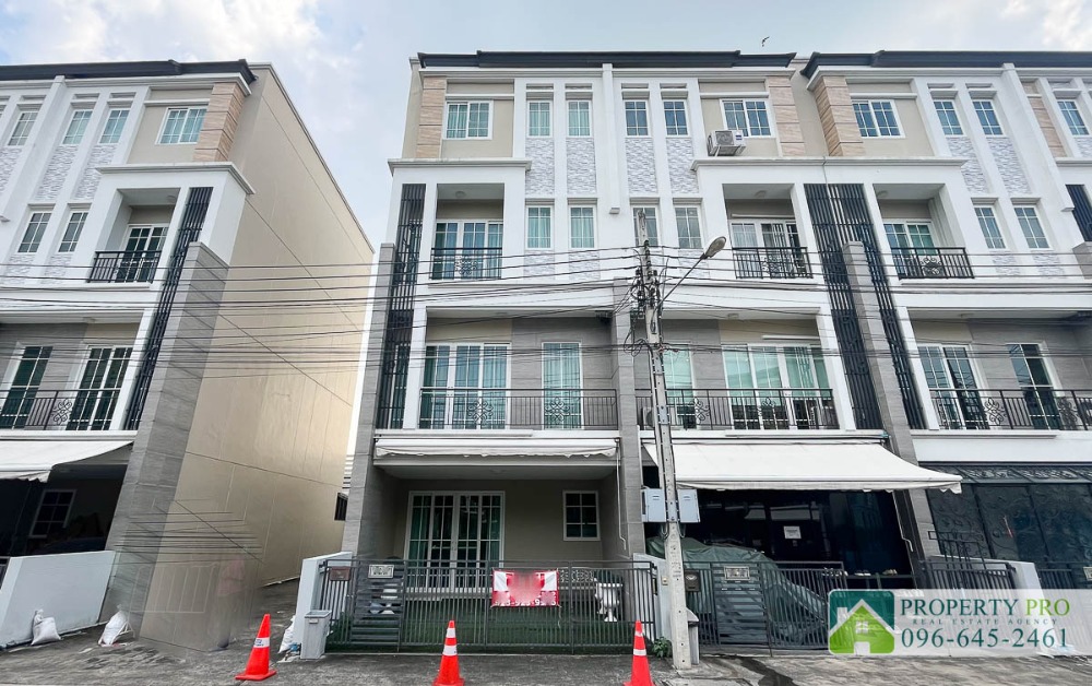 For SaleTownhouseOnnut, Udomsuk : YA24S-003 TownHome for Sale The Master @BTS Udomsuk, 3 Bedroom 21 Sqw 295 Sqm Near MRT Sri Udom, Udomsuk, Wachiratham Sathit, Bang Na, Srinakarin