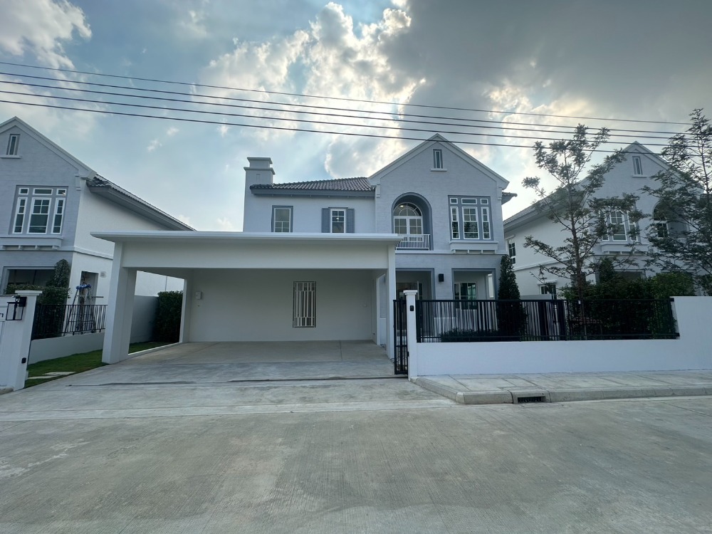 ให้เช่าบ้านบางนา แบริ่ง ลาซาล : For rent Detached house Near Mega Bangna 4 Bedrooms