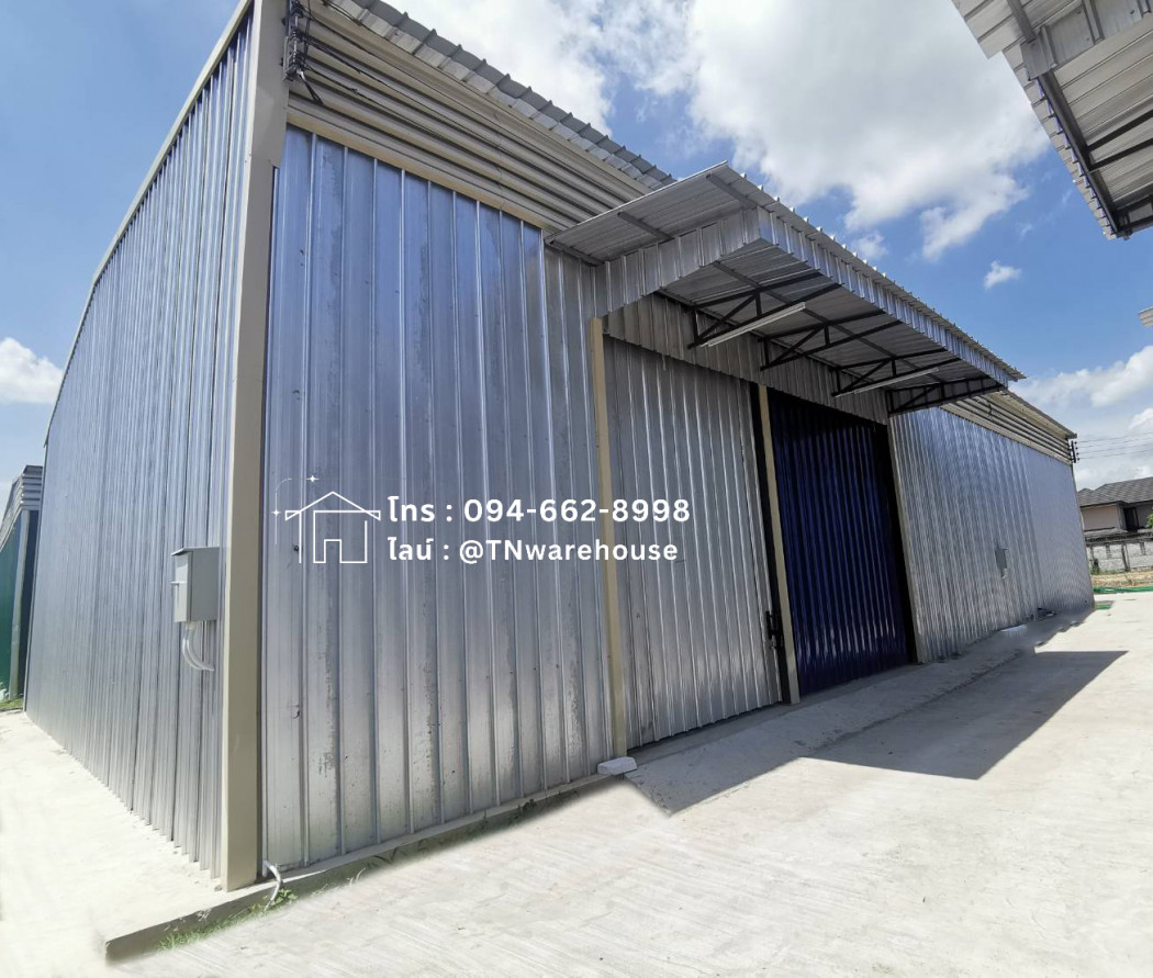 For RentWarehousePhutthamonthon, Salaya : Warehouse for rent, Phutthamonthon Sai 3, Thawi Watthana - Kanchanaphisek, 150 sq m, on the main road [ R05I ]