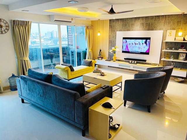 ขายคอนโดรัชดา ห้วยขวาง : ขายห้องรีโนเวท 3 นอน Duplex ที่ศรีวราแมนชั่น 2