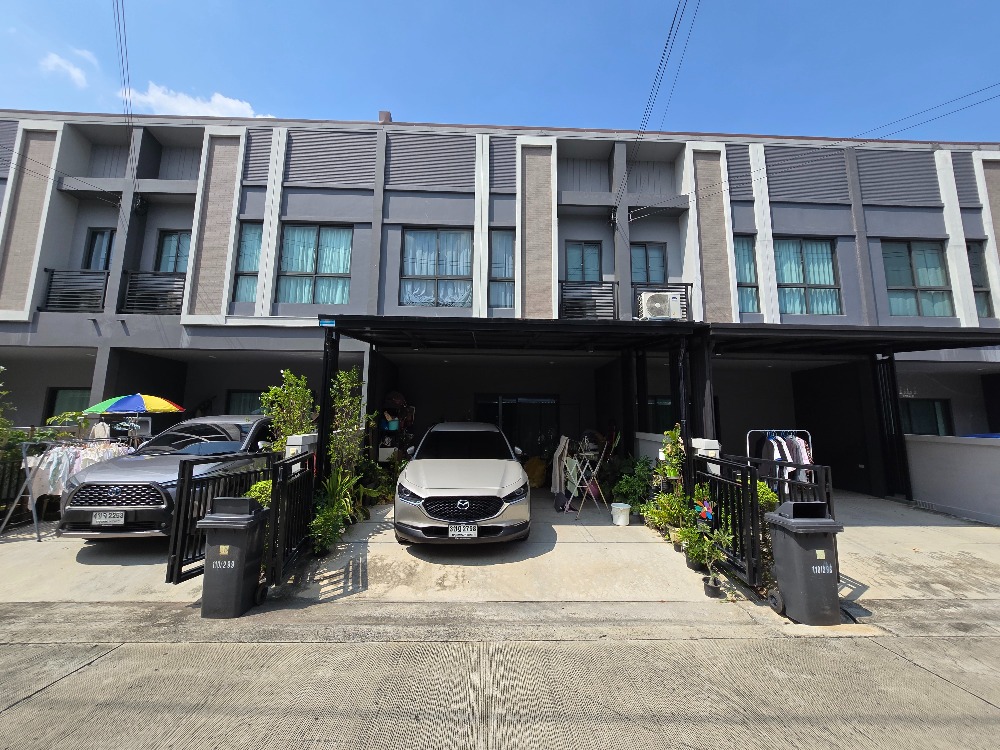 For SaleTownhousePathum Thani,Rangsit, Thammasat : Townhouse for sale: V Compound Tiwanon-Rangsit (V Compound Tiwanon-Rangsit)