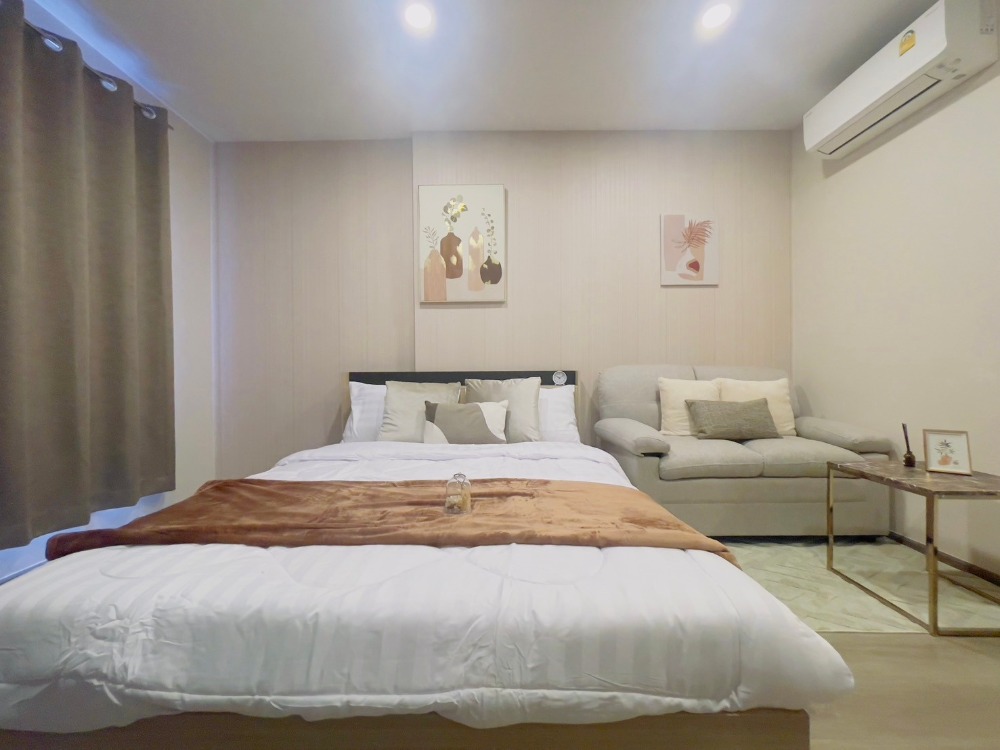 ให้เช่าคอนโดรัชดา ห้วยขวาง : NEWLY ROOM FOR RENT  STUDIO 26 SQ.M FULLY FURNITURE - READY TO MOVE IN