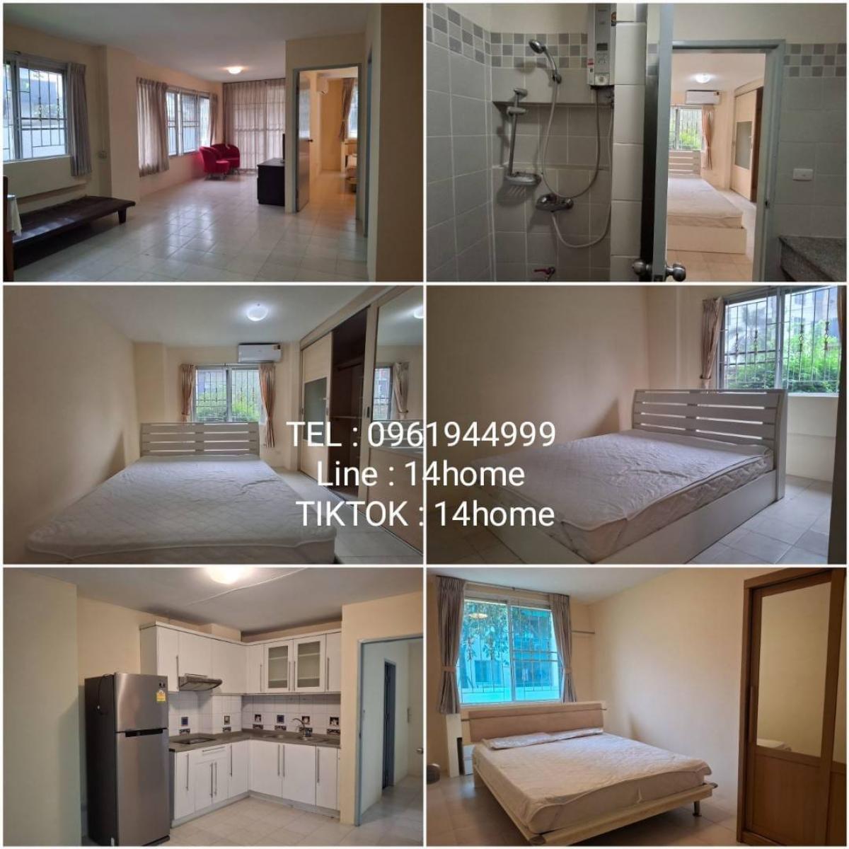 For RentCondoBangna, Bearing, Lasalle : Condo for rent, Parkland Bangna, size 80 sq m., 2 bedrooms, 2 bathrooms, 1 large hall, feels like home (Bangna-Trad Soi 37), near ICS International, Index Bangna, Chic Republic Bangna, Yellow Line, Sri Eiam Station, for rent 12,000 0961944999